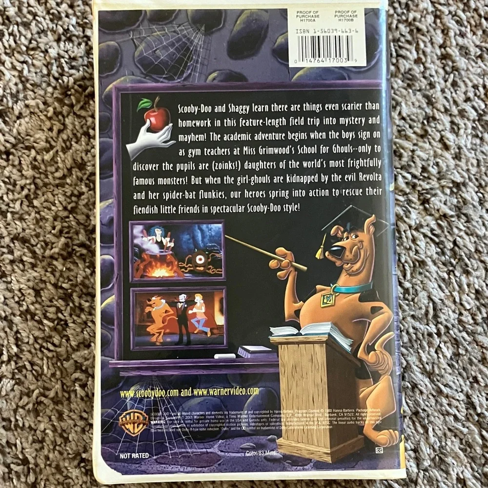 Scooby-Doo and the Ghoul School VHS - Picture 2 of 3